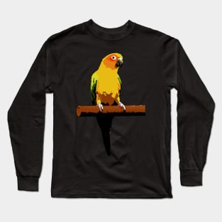 Sun Conure Vector Long Sleeve T-Shirt